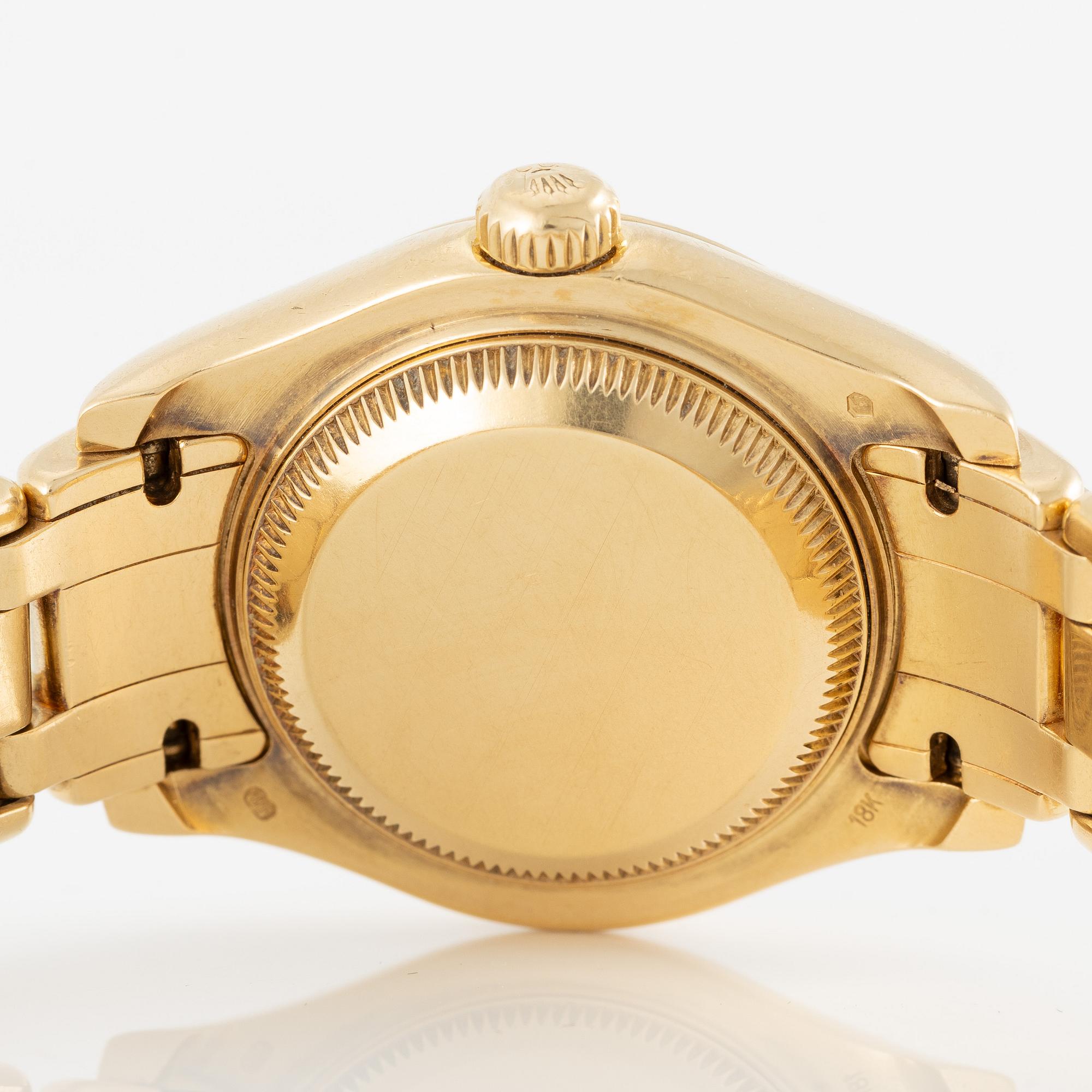 Rolex, Lady-Datejust, Pearlmaster, wristwatch, 29 mm.