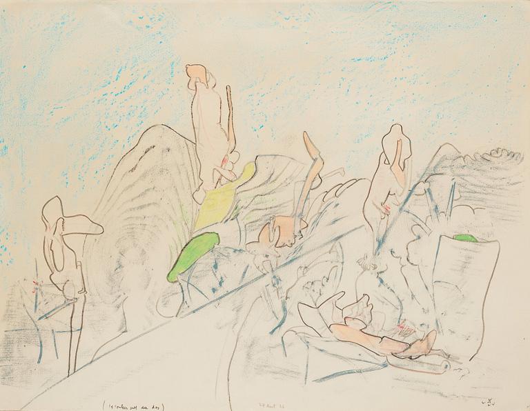 Roberto Matta, Untitled.