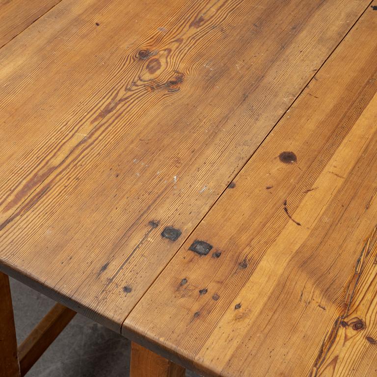 A 19th century gate-leg table.