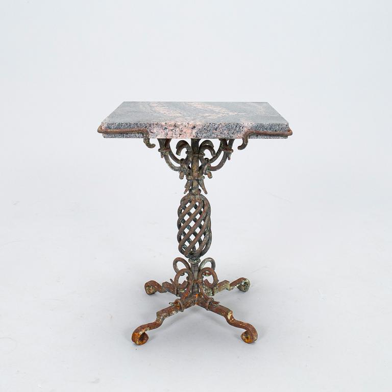 Antti Hakkarainen,  Side table, possibly Taidetakomo Hakkarainen, mid-19th century.