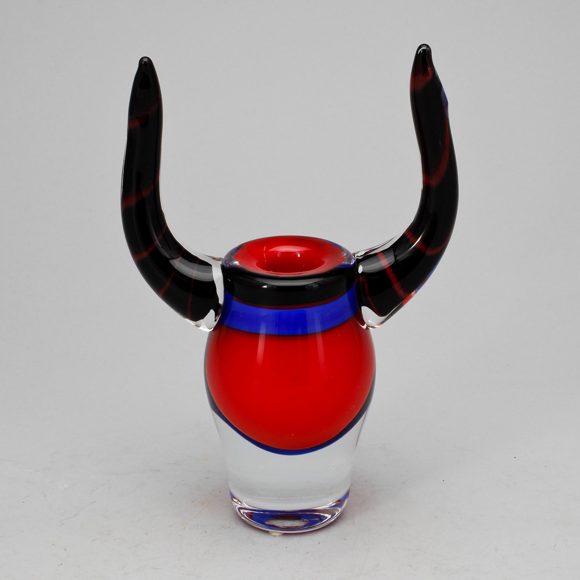 SKULPTUR, glas, Erik Höglund, signerad o daterad -91. Numrerad 37/350.