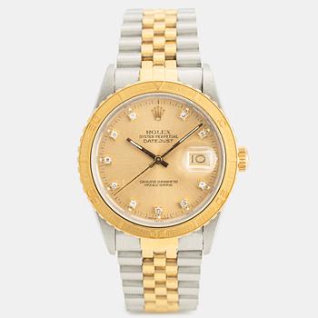 Rolex, Datejust, Turn-O-Graph, "Diamond Dial", ca 1985.