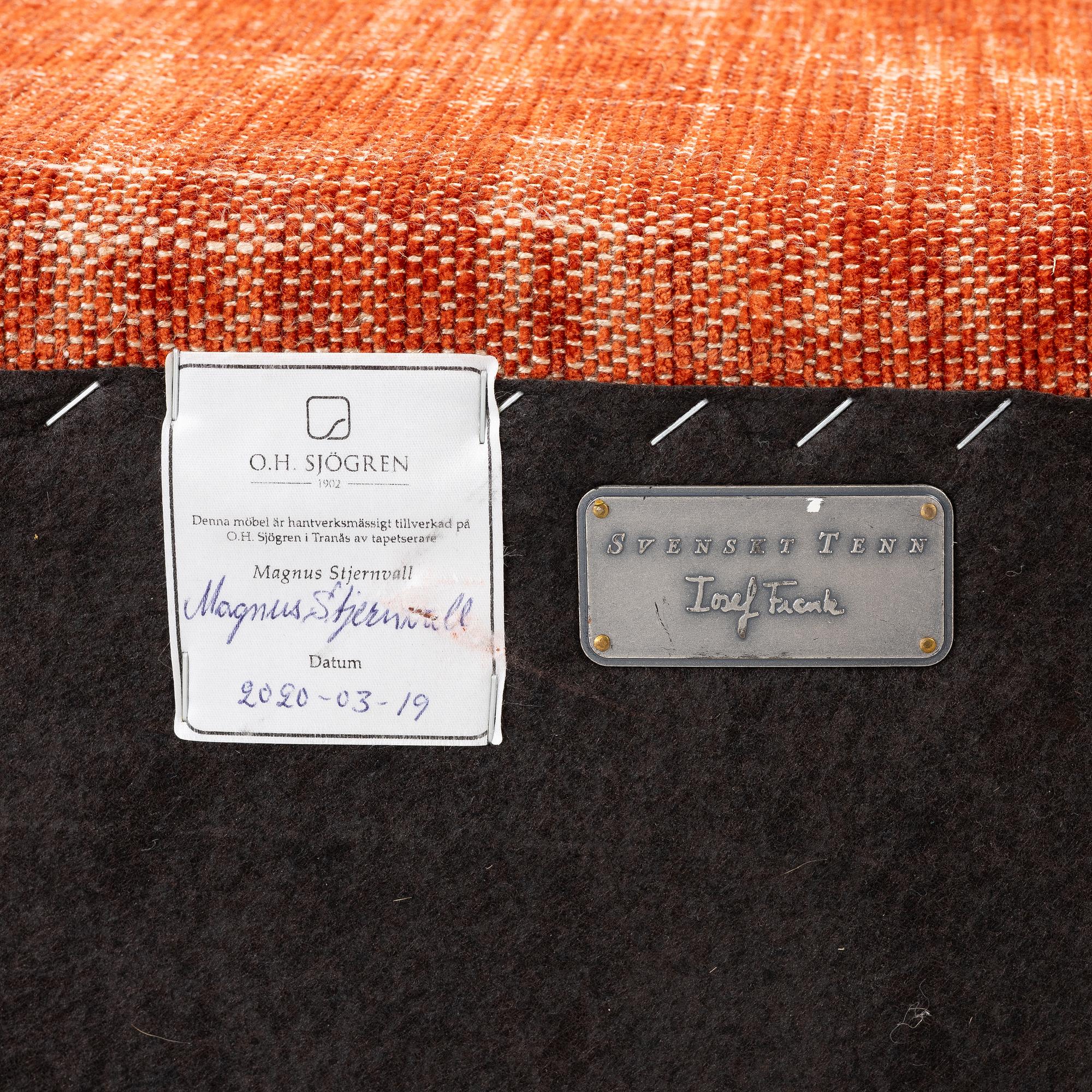 Josef Frank, Sofa, model 2080, Svenskt Tenn.