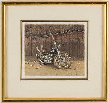 JOHN-E FRANZÉN, litographs in colour, 2, 1982, 1998, signed 23/325, PT.