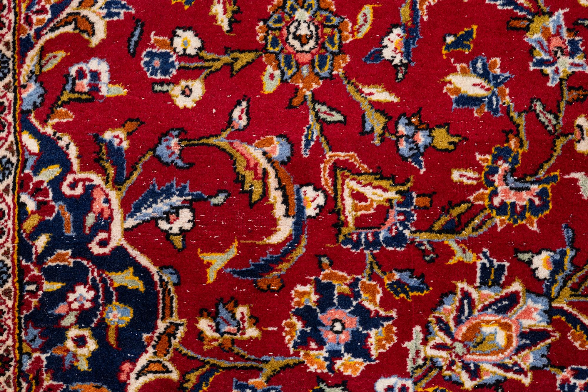 Rug, Keshan, approx. 345 x 295 cm.