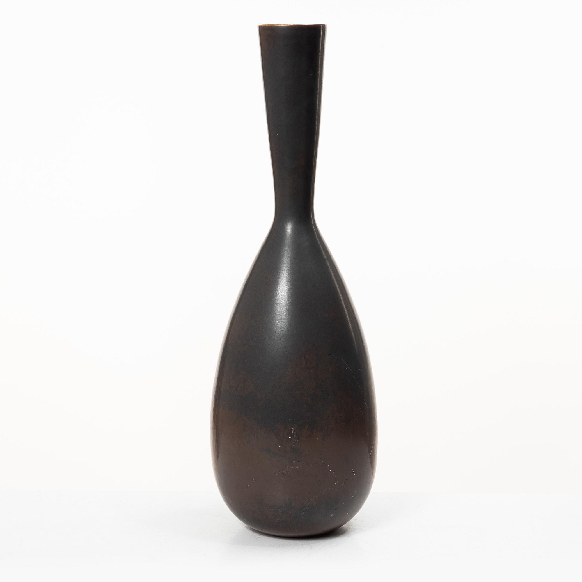 Carl-Harry Stålhane, a stoneware floor vase, Rörstrand, model SGB.