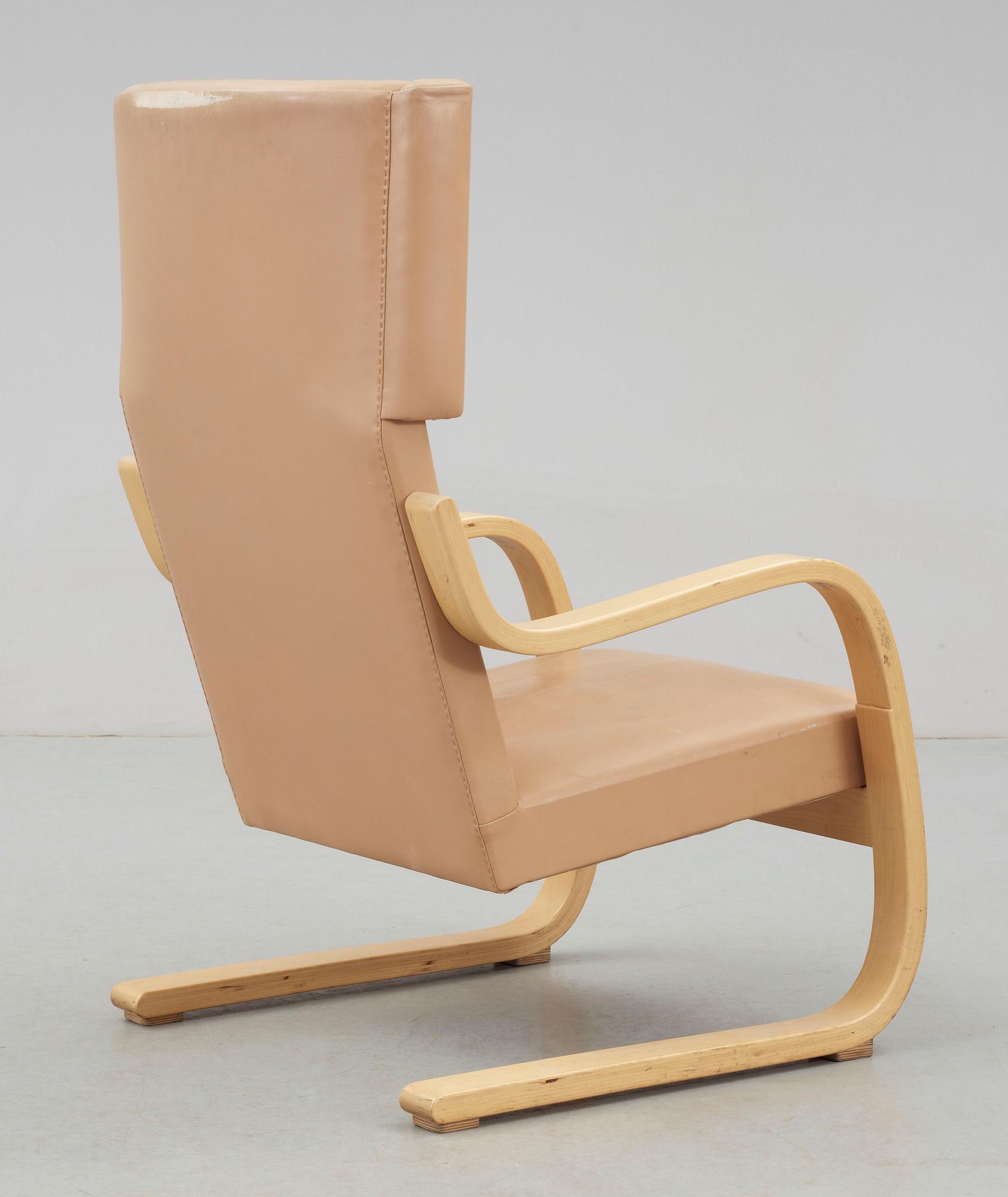 FÅTÖLJ, "Modell 401". Alvar Aalto, Artek, Finland.
