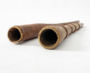 Lurar, två stycken, Sverige, 1700 / 1800-tal.