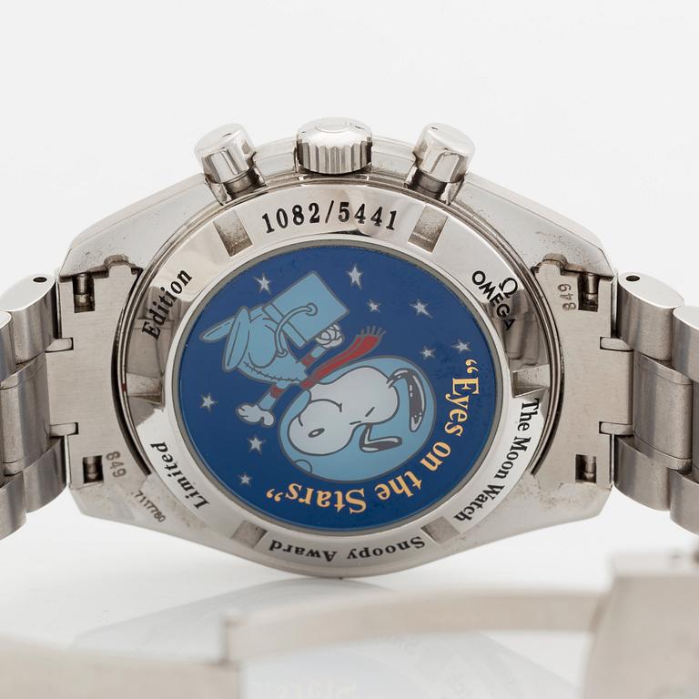 Omega, Speedmaster, chronograph, "Snoopy", "Eyes on the Stars", ca 2004.