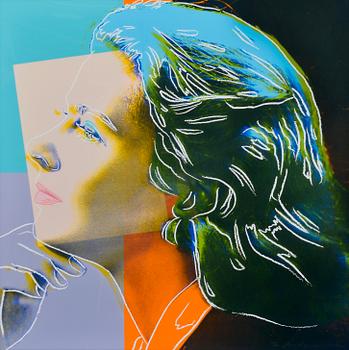 555. Andy Warhol, "HERSELF", UR: "INGRID BERGMAN".