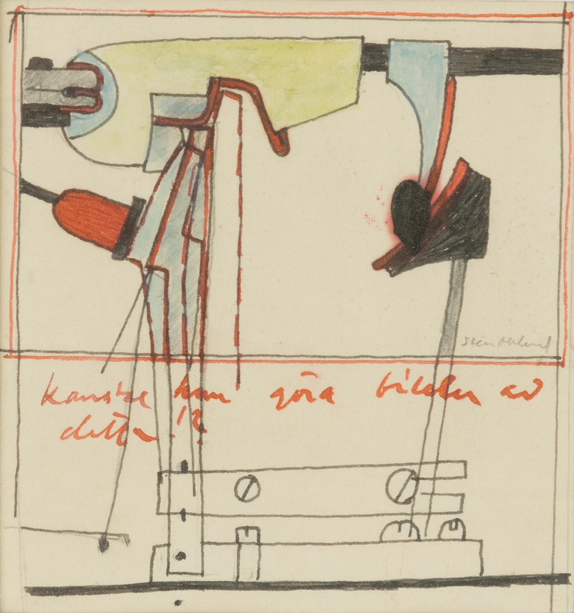 Sten Eklund, "Kanske kan göra bilden av detta?".