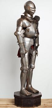 A German metal armour, composite, mid 1500's and later.