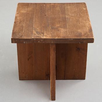 Axel Einar Hjorth, a stained pine table, probably "Lovö", Nordiska Kompaniet, Sweden 1930's.