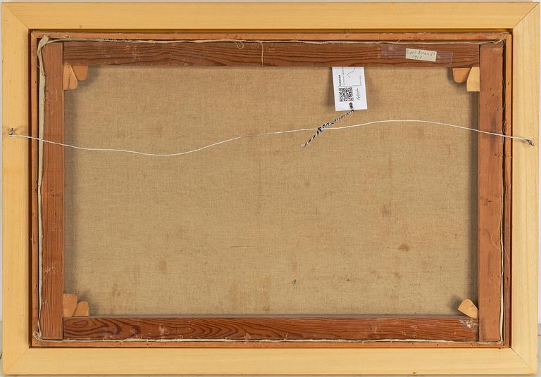 Carl Brandt, oil on canvas, signed and dated 1917.