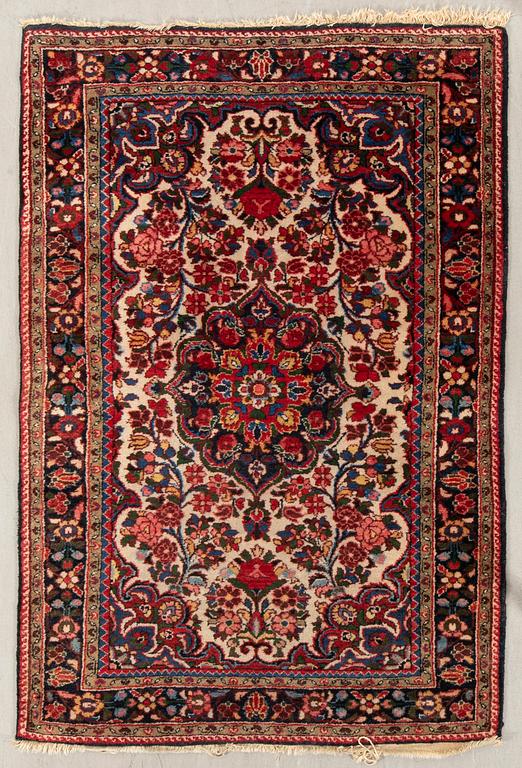 Carpet Oriental semi-antique approx. 150x104 cm.