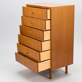 OLOF OTTELIN, A 1960s drawer of the 'Beta' series, Oy Stockmann Ab, Keravan puusepäntehdas, Finland.