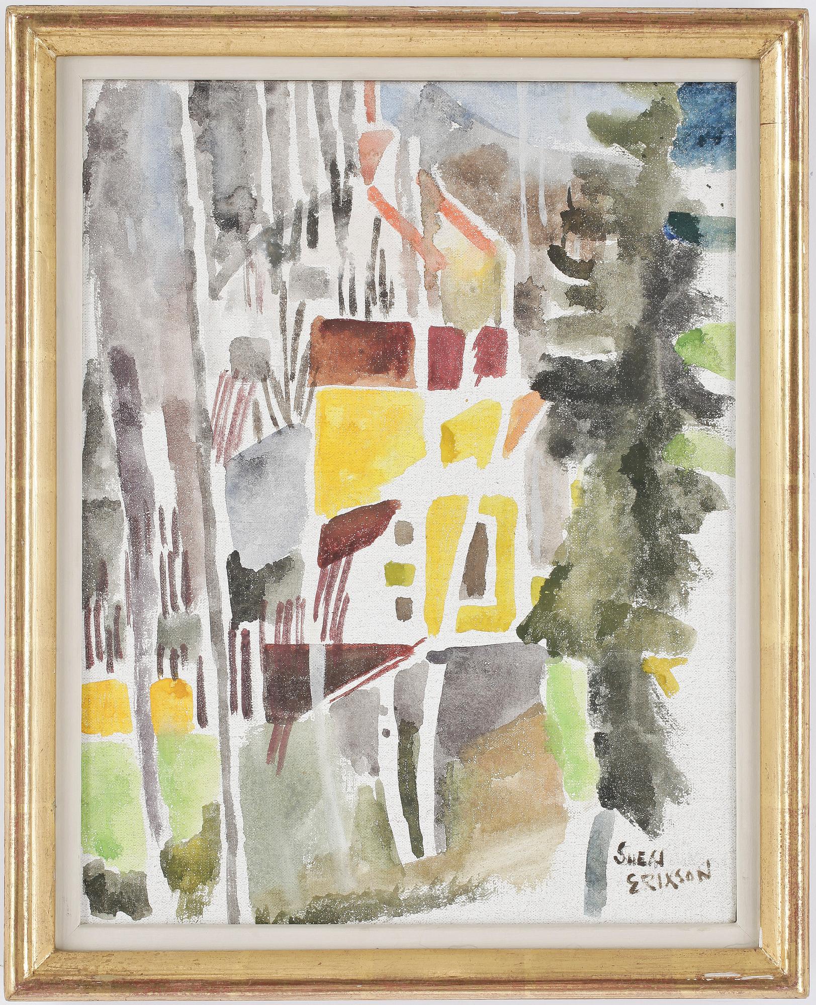 SVEN X:ET ERIXSON, olja på duk, signerad.