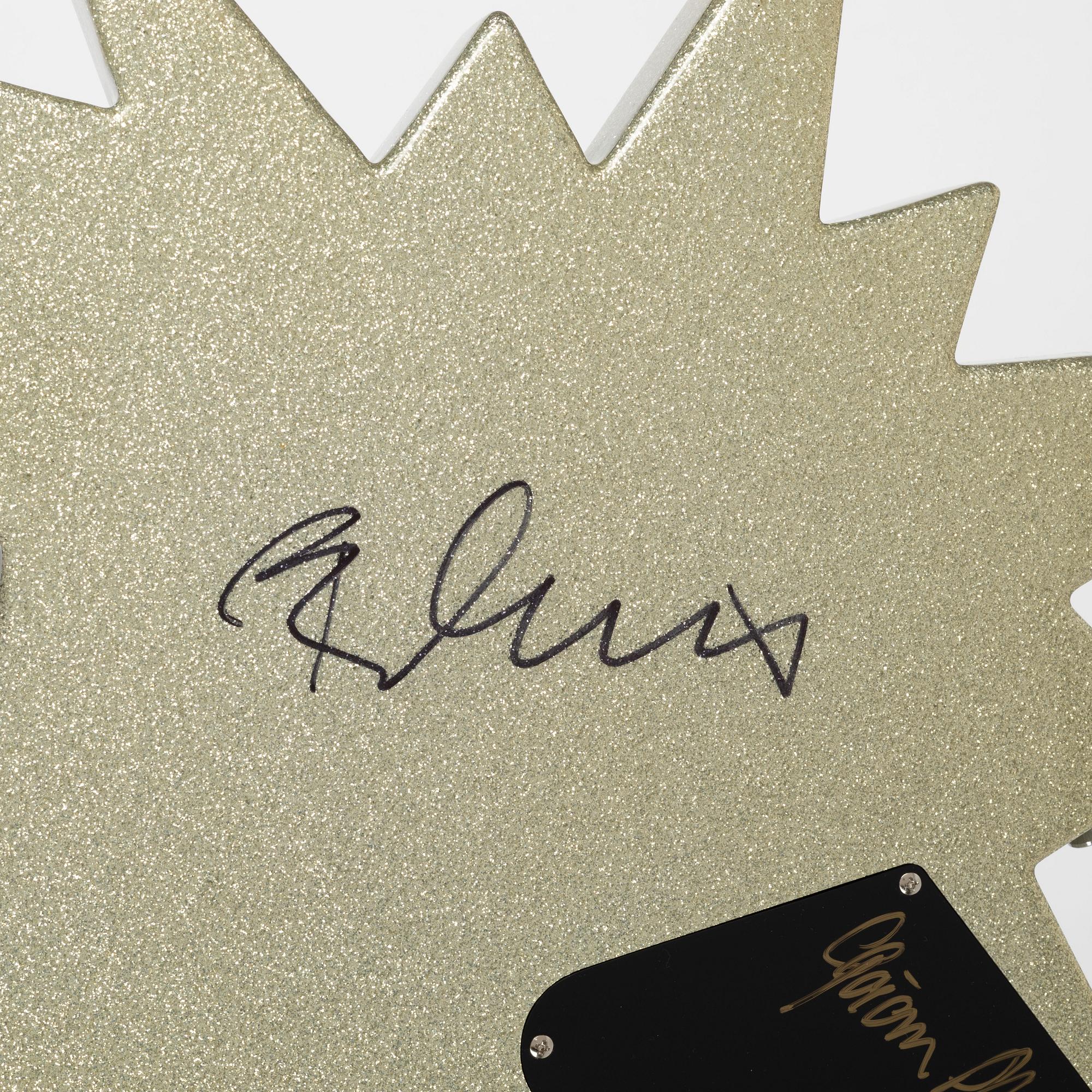 Malmberg, ABBA Star Guitar, Limited Edition, 45/50, signed by Björn Ulvaeus and Göran Malmberg, 2014.