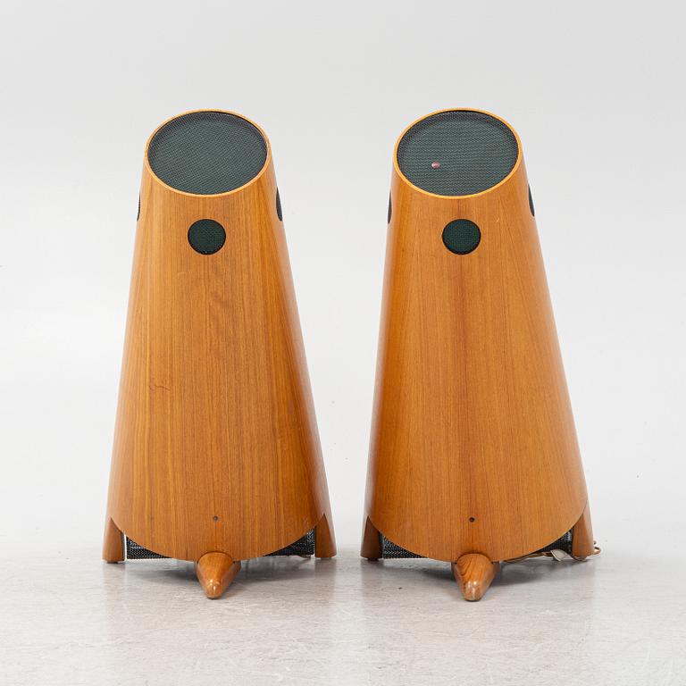 Stig Carlsson, ”Kolboxen", högtalare ett par, 1959-62.
