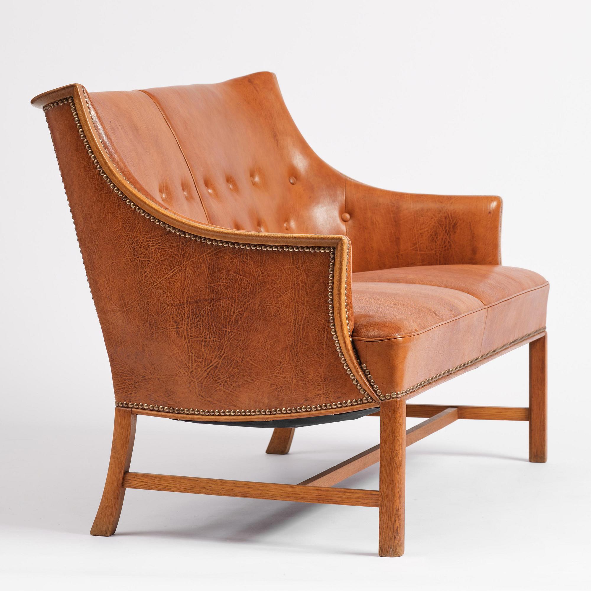 Frits Henningsen, a sofa, mid-20th century.