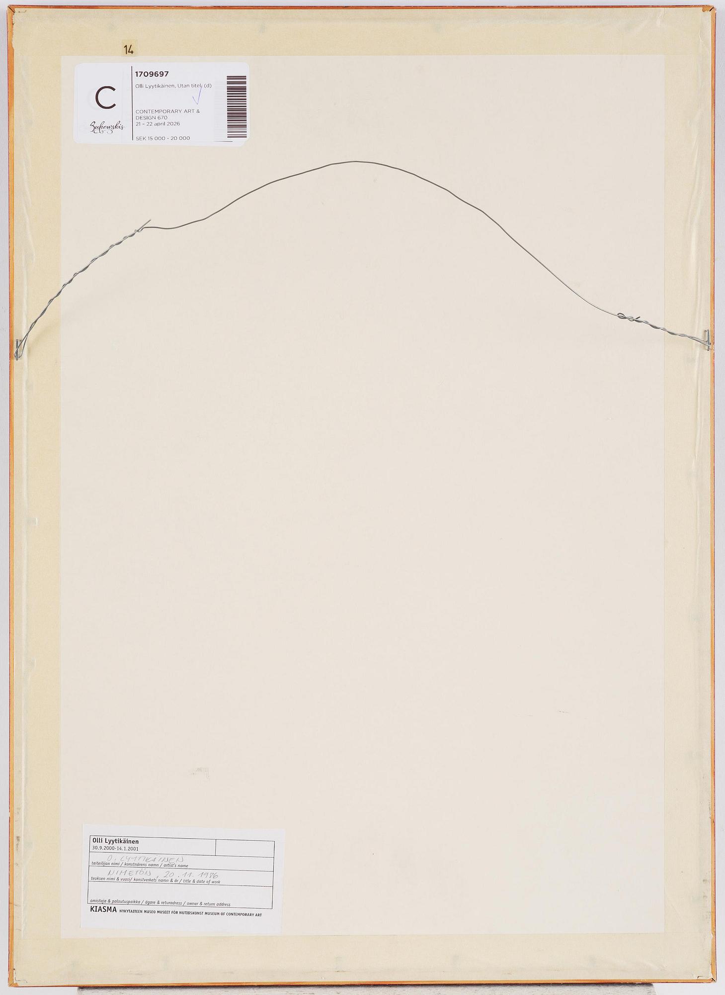 Olli Lyytikäinen, Utan titel.