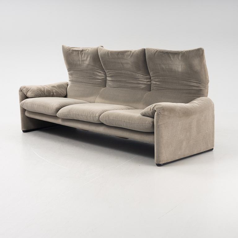 Vico Magistretti, soffa "Maralunga", Cassina, modellen formgiven 1973.