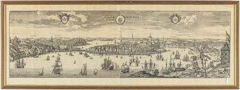 Wilhelm Swidde · WILHELM SWIDDE, efter, kopparstick, ur "Suecia Antiqua et Hodierna", 17/1800-tal.