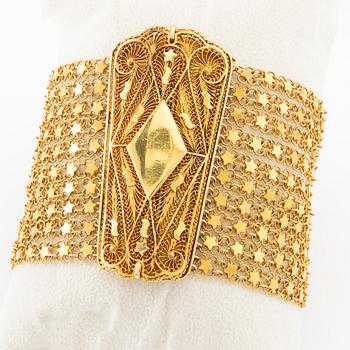 Armband 18K guld, Egypten.