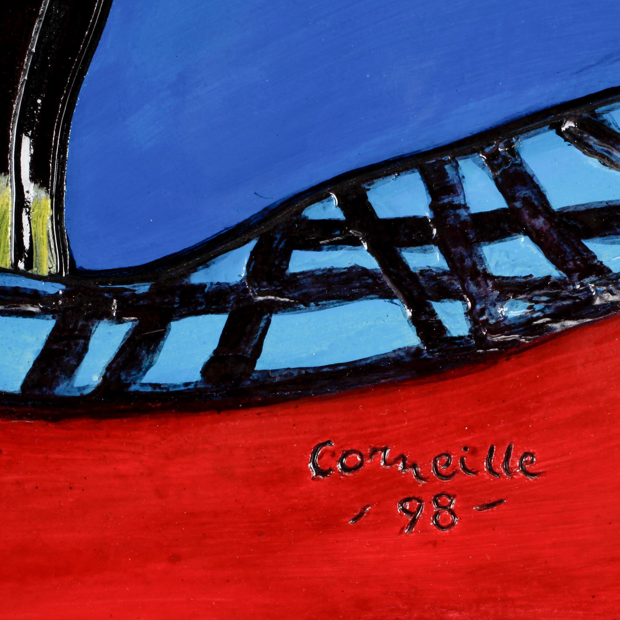 BEVERLOO CORNEILLE, keramik, sign o dat -98. Nr 20/40.