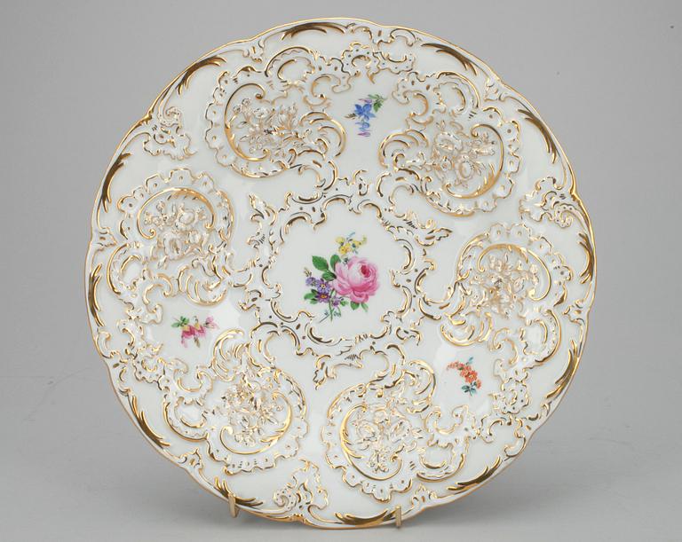 SKÅLFAT, porslin, Meissen, 1900-tal.