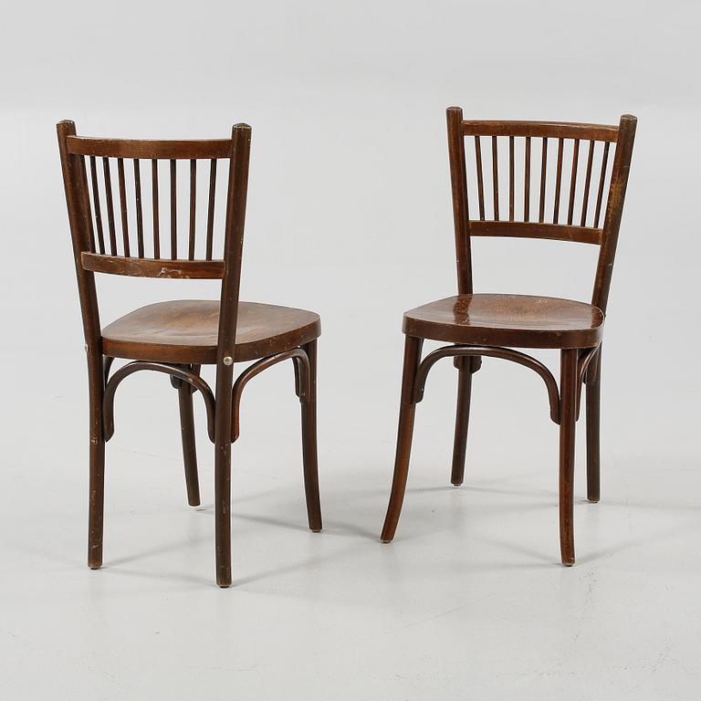 CAFÉSTOLAR, 4 st, 1900-talets första hälft.