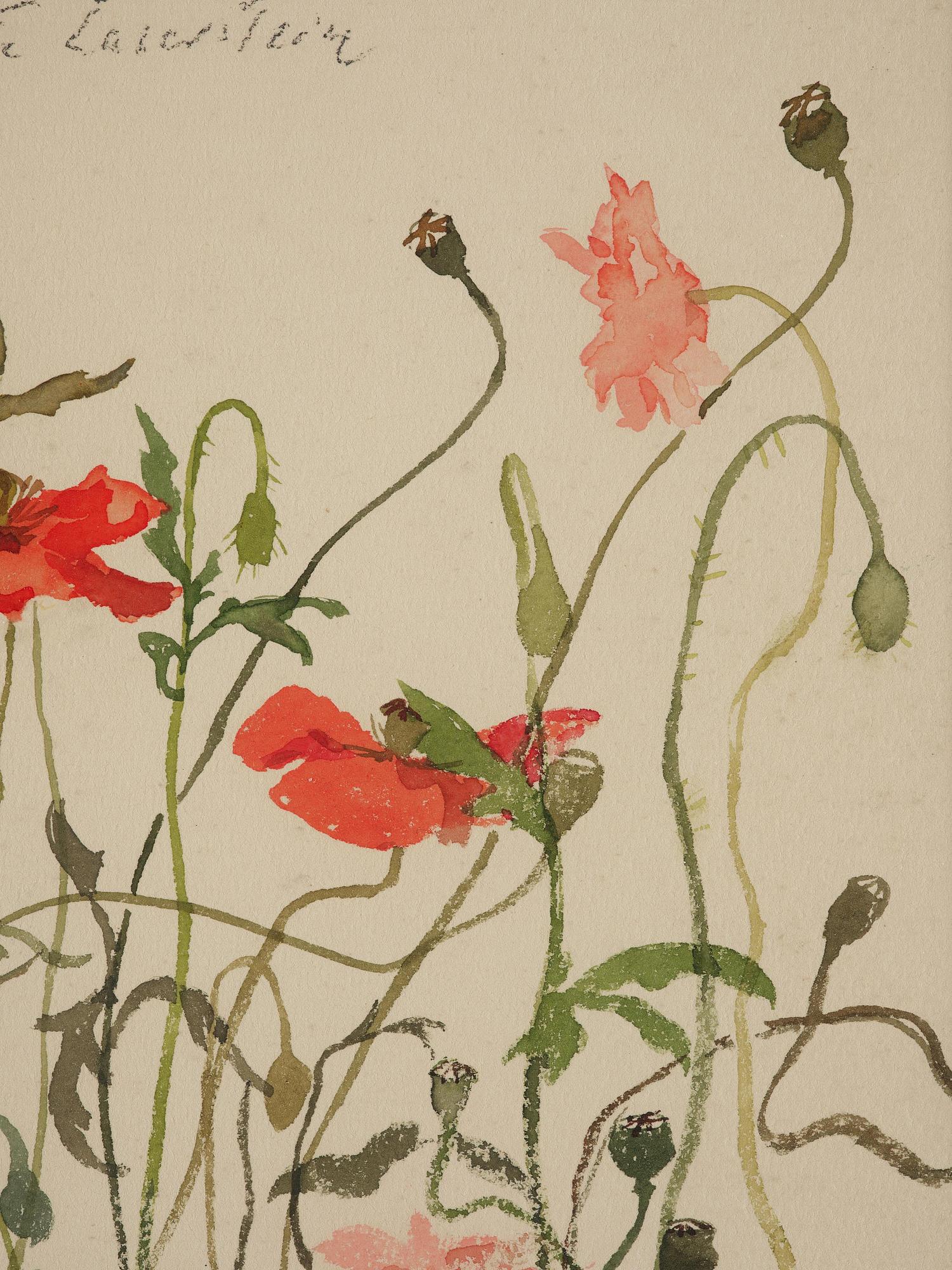 Lotte Laserstein, Blommor och knoppar.