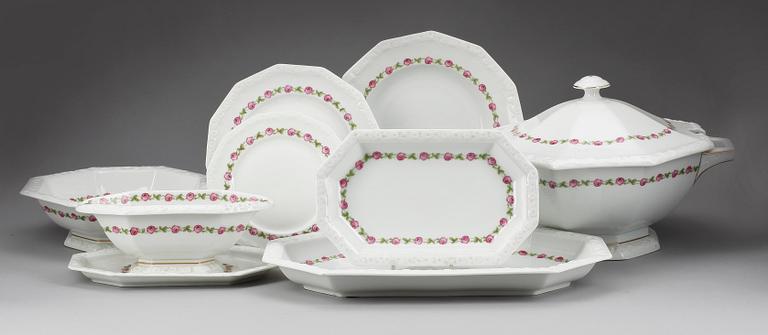 SERVIS, 34 delar, porslin, "Maria", Rosenthal, 1900-talets första hälft.