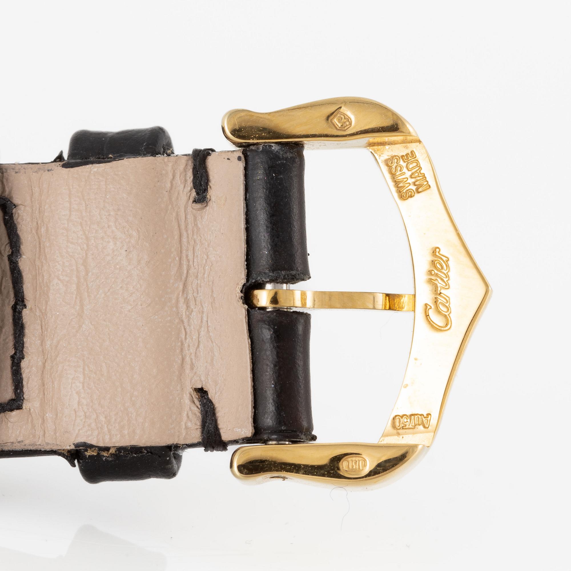 must de Cartier, Tank, wristwatch, 22 mm.