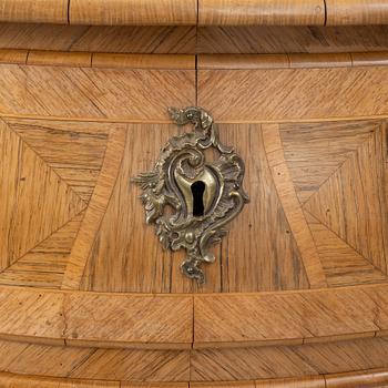 A Rococo chest of drawers, secon half of the 18th century.