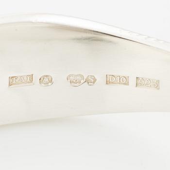 Rosa Taikon, a bangle, sterling silver, Stockholm 1978.