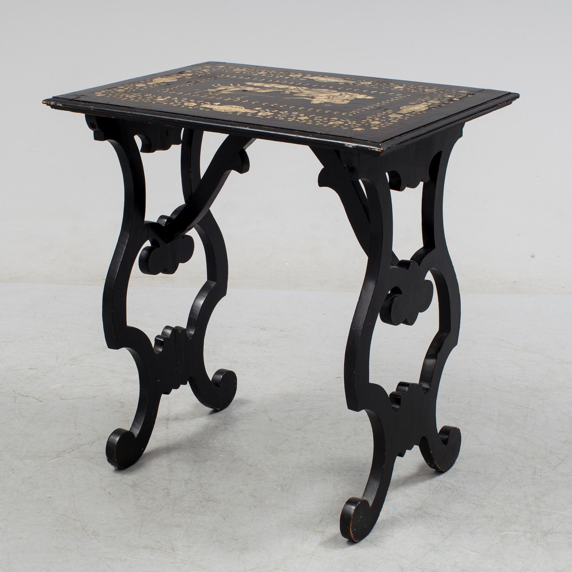 BORD, 1700-tal, senare underrede.