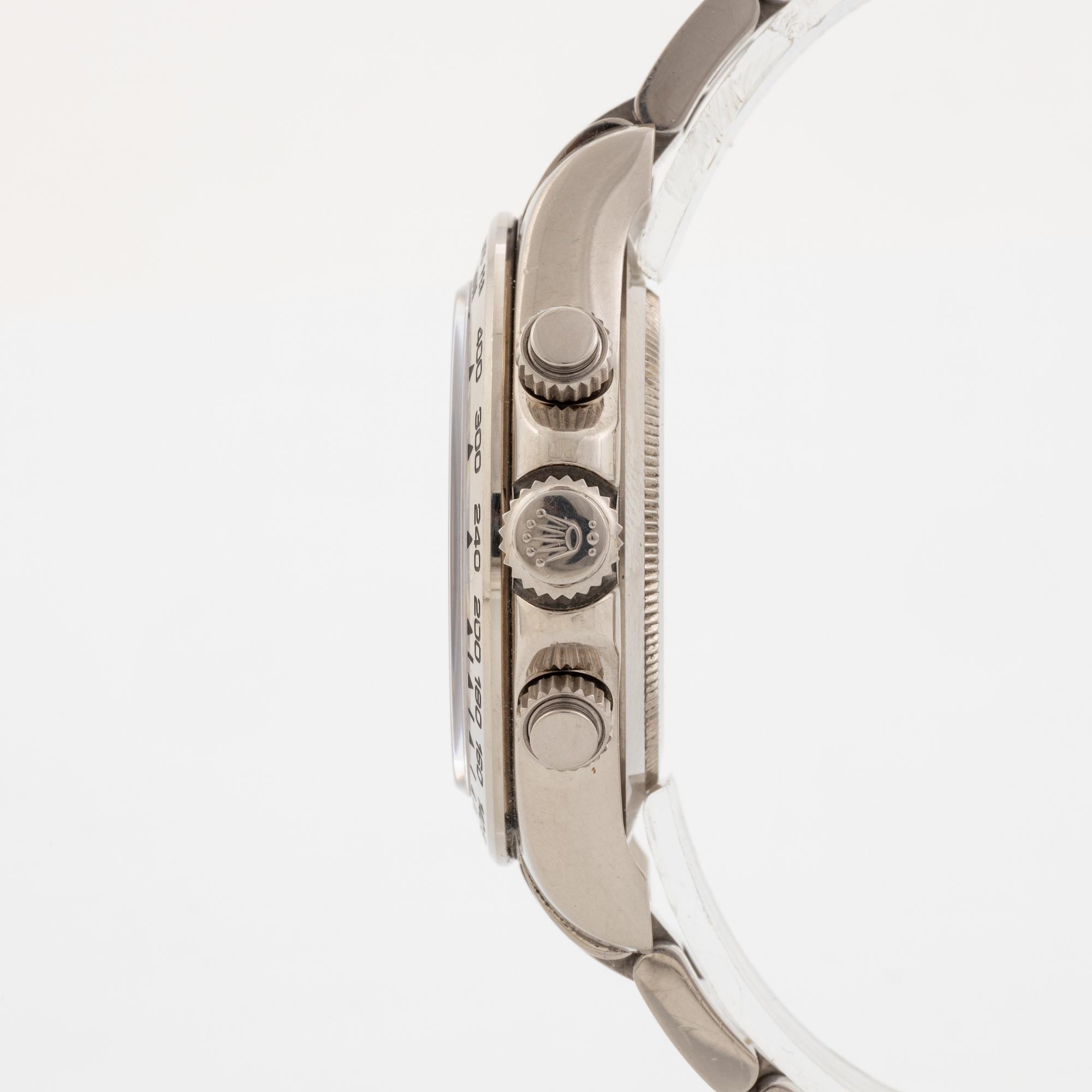 Rolex, Cosmograph, Daytona, chronograph.