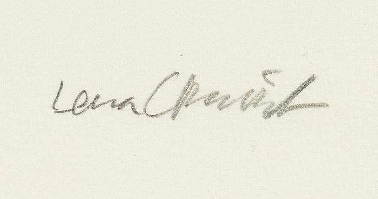 Lena Cronqvist, "I avskedsstunden".