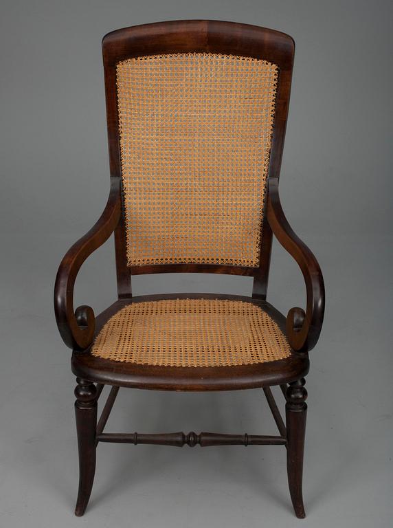 KARMSTOL, England, 1800-talets slut.