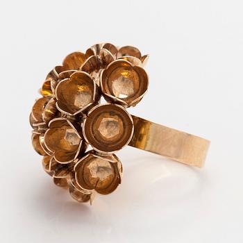 Liisa Vitali, ring, "Spring" 14K gold, Westerback, Helsinki 1970.