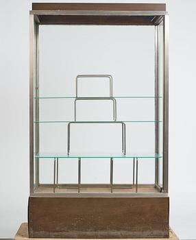 Axel Einar Hjorth, a pair of showcase cabinets, from the fashion boutique Oscar Baeckmans, Nordiska Kompaniet, Stockholm 1929.