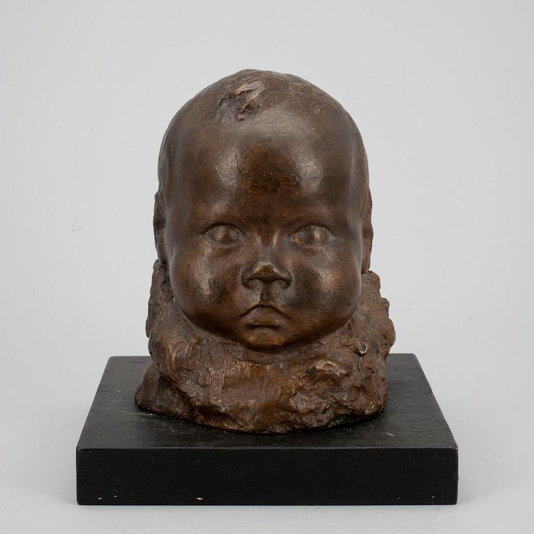 GUNNAR UOTILA, skulptur, brons, signerad samt daterad 1942.