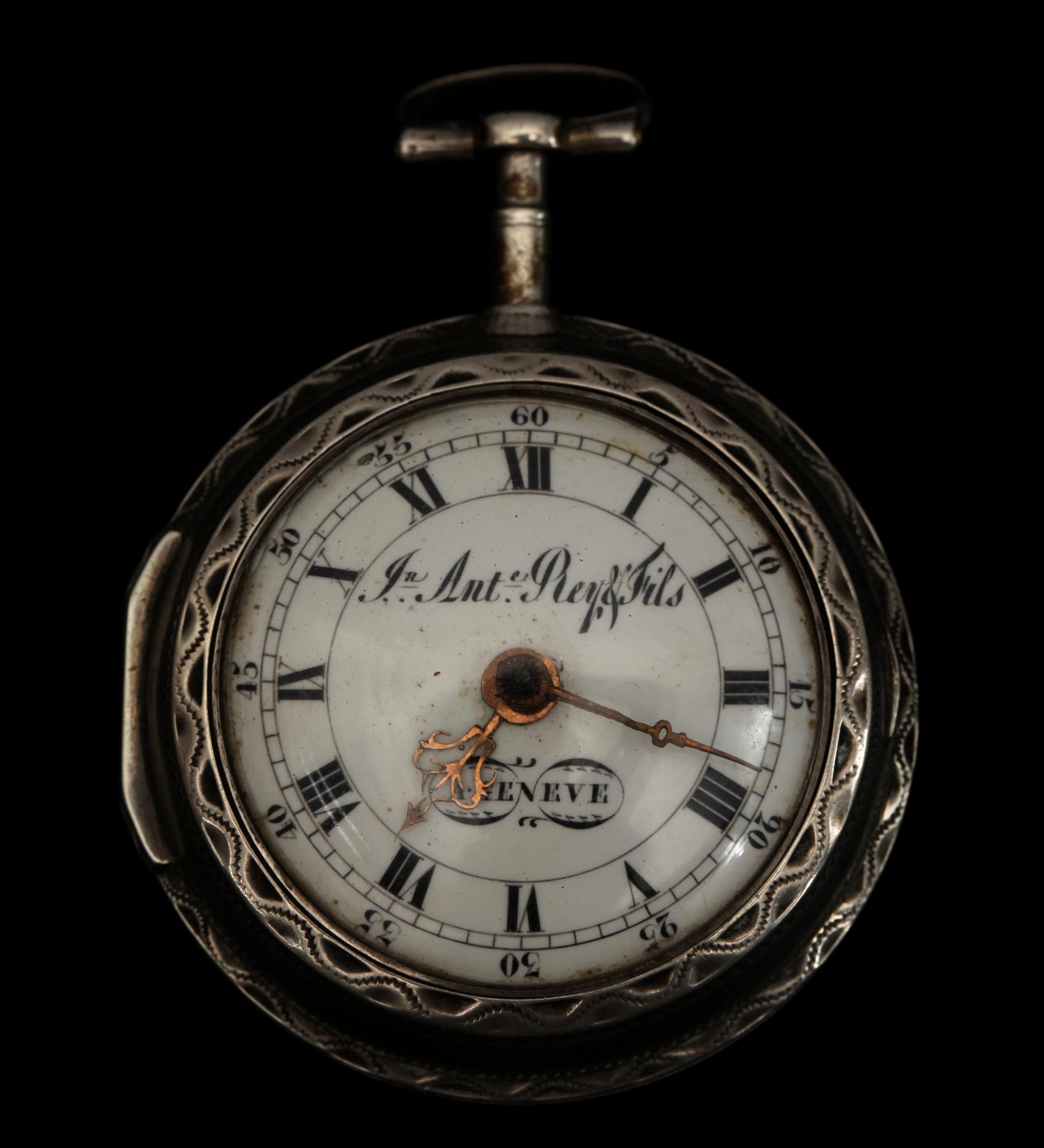 HERRFICKUR, silver. Spindelgång. Gèneve.