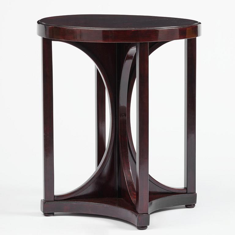 Josef Hoffmann, salongsmöbel, fyra delar, modell 421/428, Jacob & Josef Kohn, Wien, 1900-talets början.