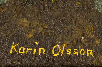 Karin Olsson, Landskap med röda fåglar.