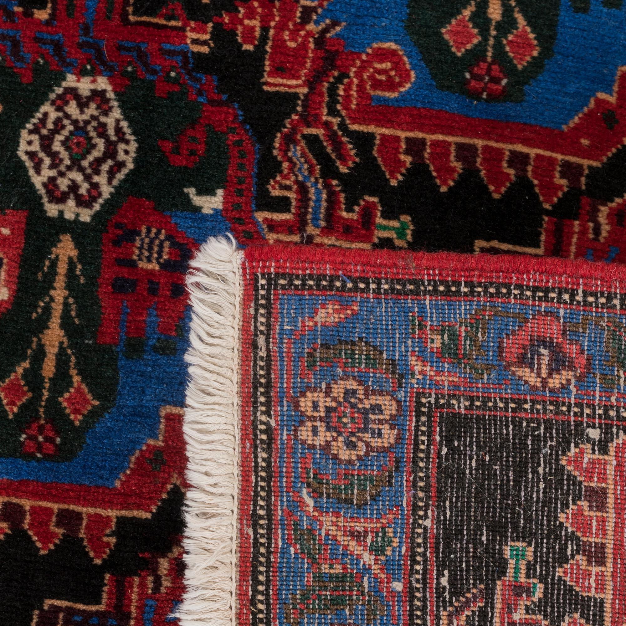 Three carpets Kayseri Hamadan mm.