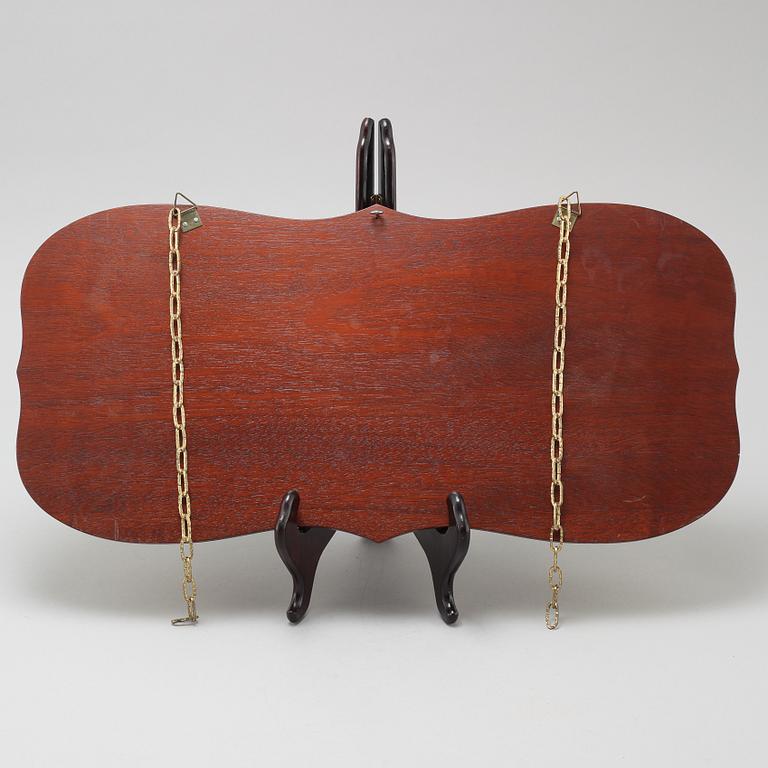 A wall clock and a barometer from Schatz.