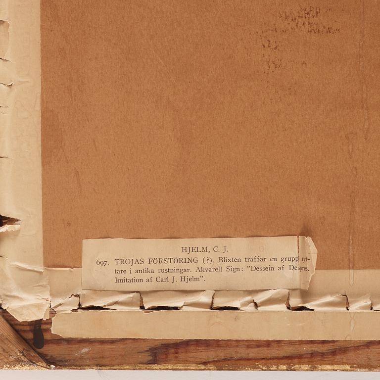 Carl Johan Hjelm, ”Carthagos ärröfring af Scipio”.