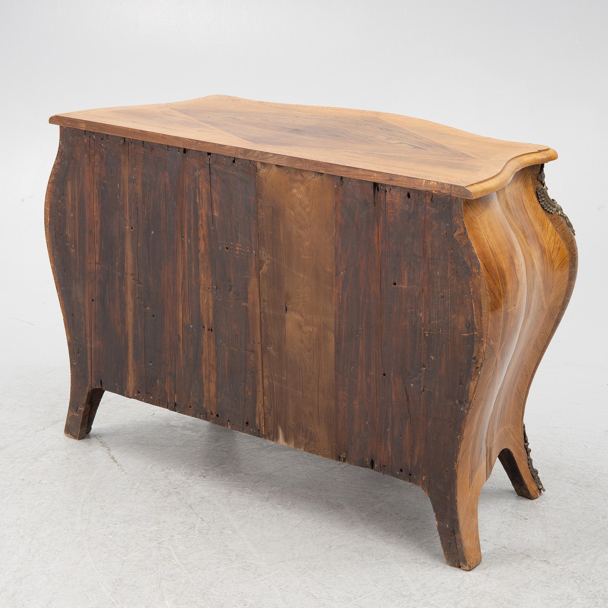 A Rococo chest of drawers, secon half of the 18th century.